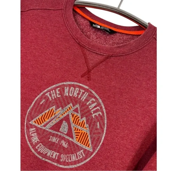 The North Face Men's Burgundy Alpine Equipment Specialist Crewneck Sweater - Picture 3 of 10
